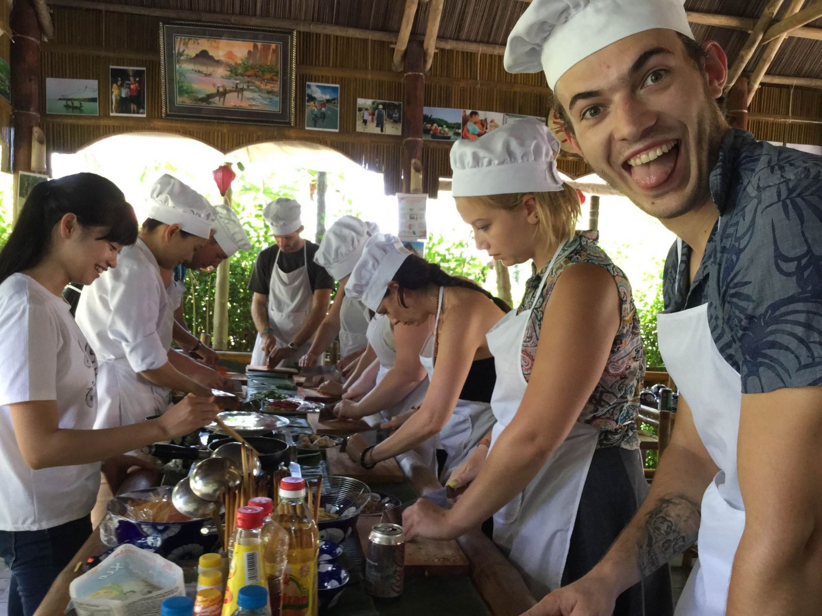 COOKING CLASS AT CAM THANH COCONUT VILLAGE